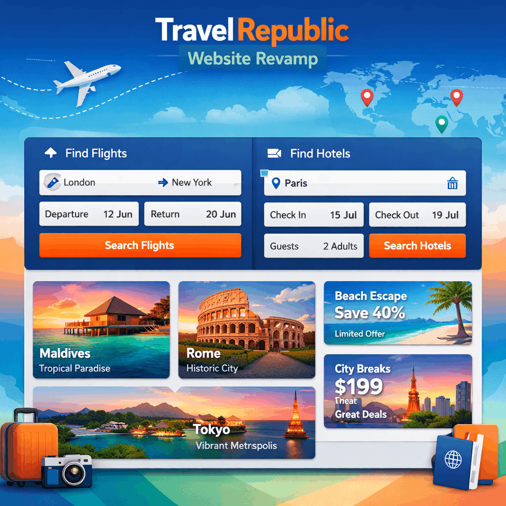 Travel Republic - Platform Revamp